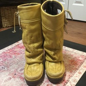 Manitoba mukluks with vibram sole